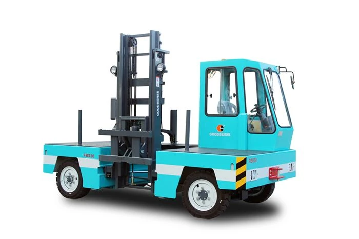 battery side loader forklift